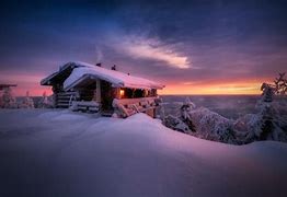 Image result for Ice Cabin Sunset