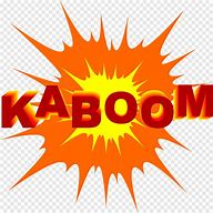 Image result for Kaboom Sign