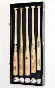 Image result for Baseball Bat Display Case
