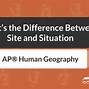 Image result for Site Human Geography
