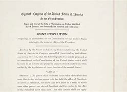 Image result for The 22nd Amendment