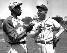 Image result for Satchel Paige and Joe DiMaggio