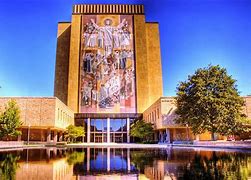 Image result for Notre Dame University Background