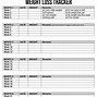 Image result for Weight Loss Progress Chart