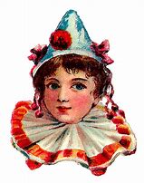 Image result for Scary Vintage Clown Clip Art