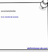 Image result for acucizmiento