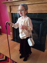 Image result for Old Lady Dress Up Ideas