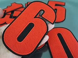 Image result for Iron On Letters and Numbers