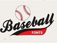Image result for Baseball Team Fonts