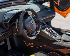 Image result for 2018 Lamborghini Aventador SV Interior