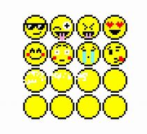 Image result for Pixel Art Emoji 20X20