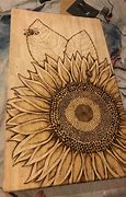 Image result for Wood Burned Arizona with Flowers