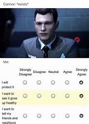 Image result for Connor DBH Face Memes