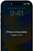 Image result for iPhone Unavailable On Screen