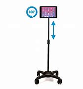 Image result for Roller iPad Stand with Wheels