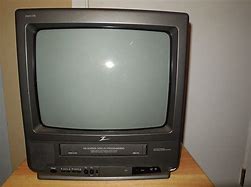 Image result for TV with VCR Tapes