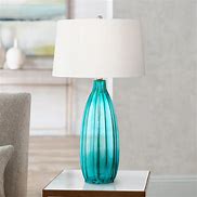 Image result for Navy Blue and Aqua Lamp