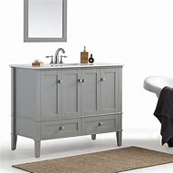 Image result for 42 Inch Bathroom Vanity White