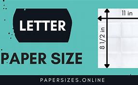 Image result for Printer Paper Letter Size