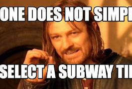Image result for Subway Tile Meme