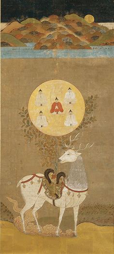 Burke Collection  | Deer Mandala of the Kasuga Shrine (春日鹿曼荼羅)