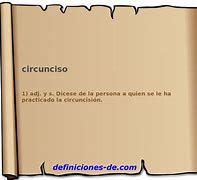 Image result for circunciso