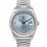 Image result for Iced Out Blue Face Presidential Rolex Watch