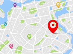 Image result for Map with City Location of Points of Interest