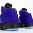 Image result for Purple Jordan 5s