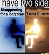 Image result for Man Disappearing Meme