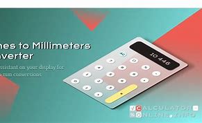 Image result for Convert 1 Inch to Millimeters