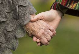 Image result for Holding Hands with Elderly