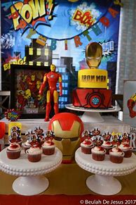 Image result for Iron Man Birthday Party