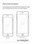 Image result for iPhone 6 Plus and iPhone 7 Size