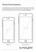 Image result for New iPhone 6 Size