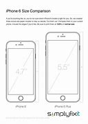 Image result for iPhone 6s Plus Actual Size Template
