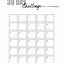 Image result for Blank 30-Day Calendar to Print