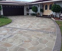 Image result for Colored Concrete Driveway