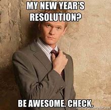Image result for New Year Funny Resolution Meme