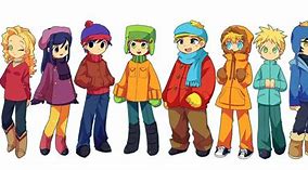 Image result for South Park Anime