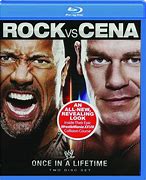 Image result for Rock and John Cena Blood Match