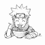 Image result for Naruto Eating Ramen Noodles Drawing