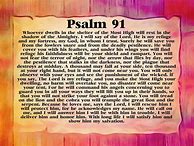 Image result for Psalm 91 NIV