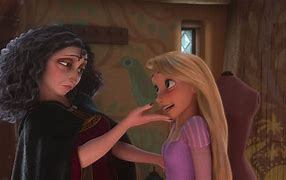 Image result for Mother Gothel and Flynn