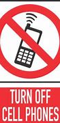 Image result for No Phone. Sign Black and White
