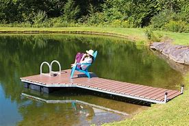 Image result for Farm Pond Dock Design