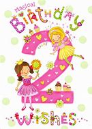 Image result for Happy 2nd Birthday Girl Wishes