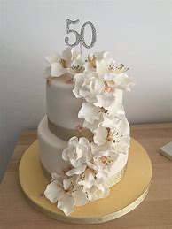 Image result for Fondant Flower Cake