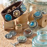 Image result for Snap Button Jewelry