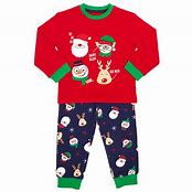 Image result for Boys Christmas Pyjamas